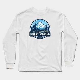 Mount Rainier National Park Long Sleeve T-Shirt